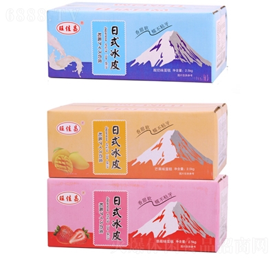 旺佳昌冰皮蛋糕箱裝網紅休閑食品
