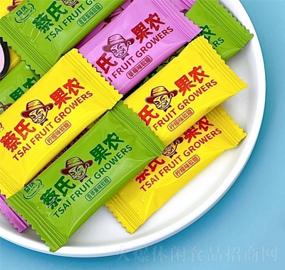 益慶奶軟糖蔡氏果農青蘋