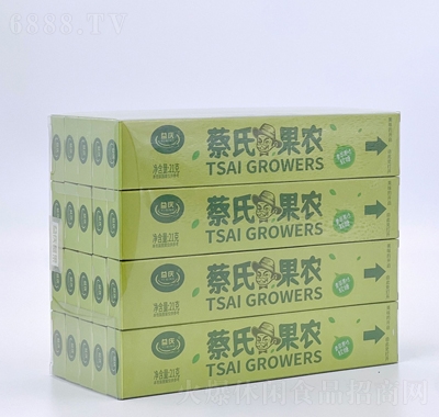 益慶奶軟糖蔡氏果農青蘋