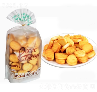有饃有樣雞蛋饃丁饃片休閑食品牛肉味
