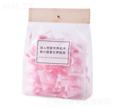 如意糖果白桃果汁硬糖情