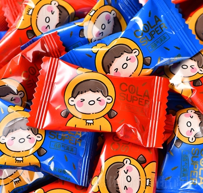 如意糖果可樂硬糖紅色休