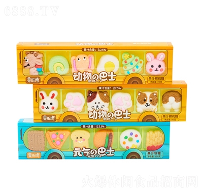 果歷琦糖果軟糖棉花糖動