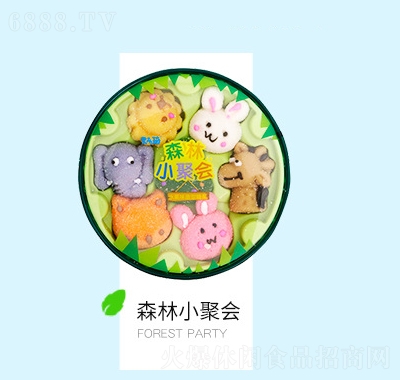 果歷琦糖果軟糖森林小聚