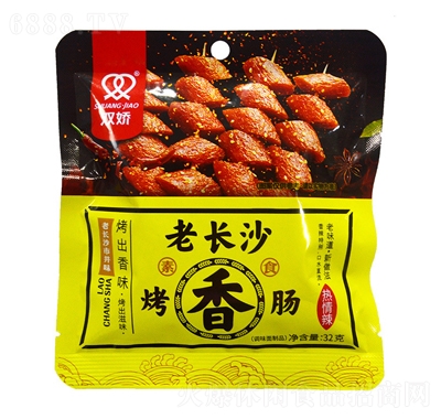 雙嬌辣條32g烤香腸休