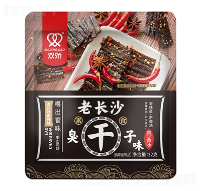 雙嬌辣條32g老長沙臭