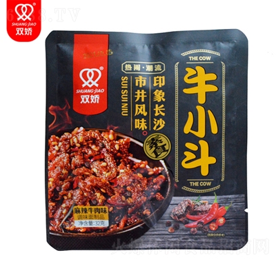 雙嬌辣條32g牛小斗休