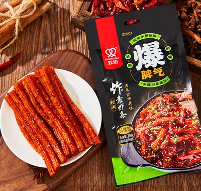 雙嬌辣條70g爆脾氣素