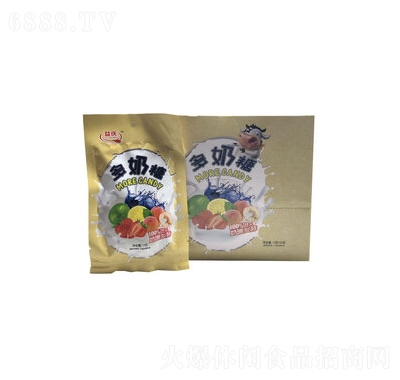 益慶軟糖多奶糖袋裝休閑