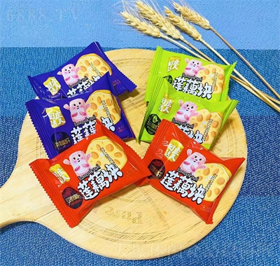 田莊達人蓮藕塊餅干休閑食品