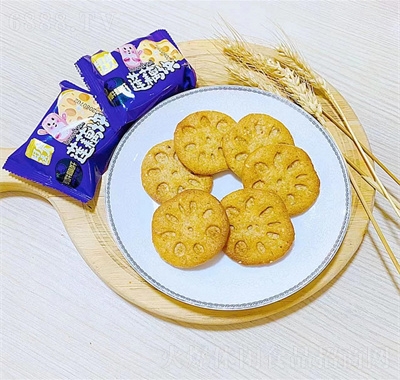 田莊達人蓮藕塊早餐餅干休閑食品