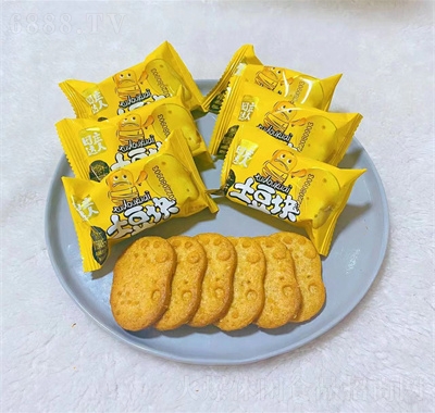 田莊達人土豆塊餅干休閑食品