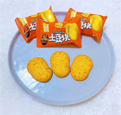田莊達人土豆塊餅干休閑食品零食