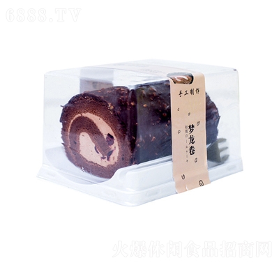 苗發蛋糕180g巧克力慕斯4寸蛋糕休閑食品
