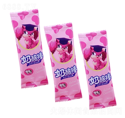 江南佳美奶酪棒糖糖果粉色