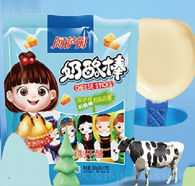 阿薩姆奶酪棒原味100g袋裝