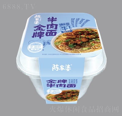 陳家婆金牌牛肉面126克