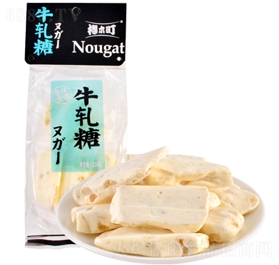 櫻木良品奶香牛軋烤芙糖蔓越莓牛軋糖辦公室休閑零食糖果牛軋糖116g