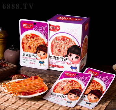 婉小小1元系列零食脆爽金針菇22克