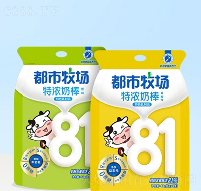 都市牧場81奶棒兒童零食高鈣牛奶棒牛奶條