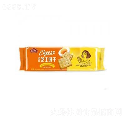 日威法式芝士餅干咸蛋黃味93g休閑食品