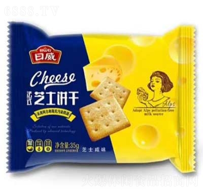 日威法式芝士餅干芝士咸味35g休閑食品