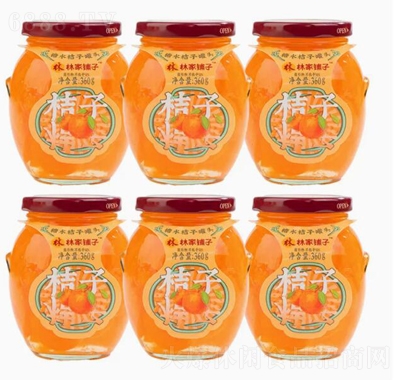 林家鋪子水果罐頭350g桔子
