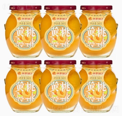 林家鋪子水果罐頭360g黃桃