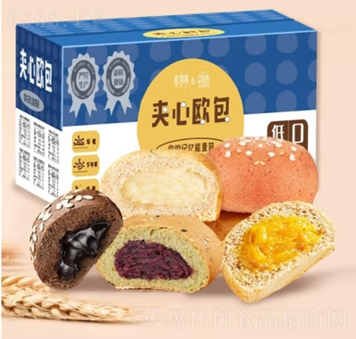 享食者歐包全麥面包休閑零食