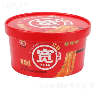 國華紅油面皮麻辣味
