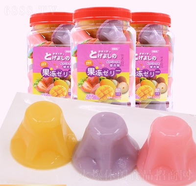 寶華果凍布丁年貨零食牛
