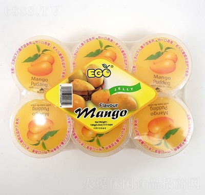約果薈果凍布丁芒果味