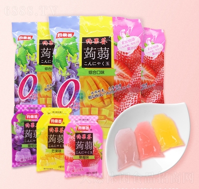 約果薈蒟蒻果凍休閑零食