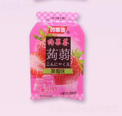約果薈蒟蒻果凍休閑零食