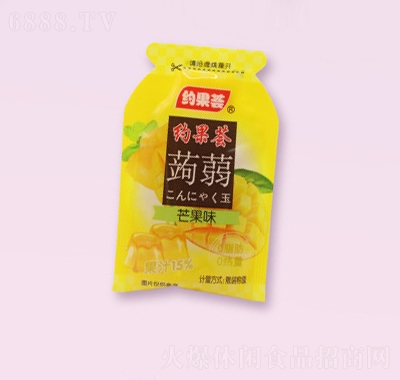 約果薈蒟蒻果凍休閑零食