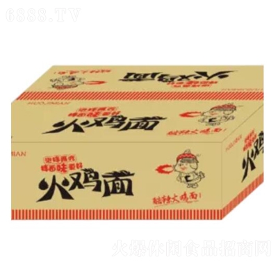 華眾酷辣火雞面1X30包方便面速食食品