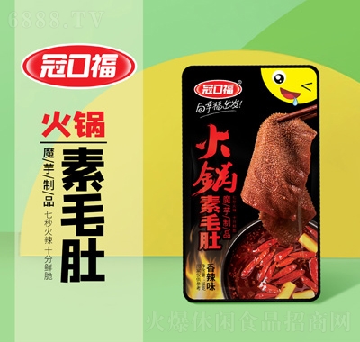 冠口福1元零食火鍋素毛肚香辣味18克