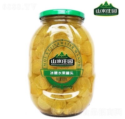 山水莊園水果罐頭930克