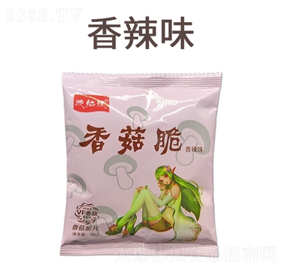 脆姑娘簡裝零食系列果蔬干香菇干香菇脆混合果蔬脆休閑零食香辣