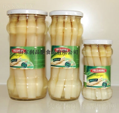潤品源罐頭蘆筍白蘆筍休閑食品