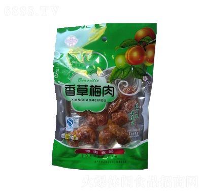 鳴門食品香草梅肉休閑食品