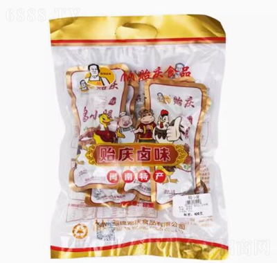 貽慶食品鹵味零食獨立真空裝鴨小腿400g袋裝休閑零食