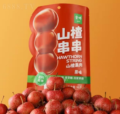 金曄山楂串串糖葫蘆果肉