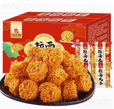 比比贊拉面丸子干脆面耐吃小零食網紅爆款小吃休閑食品