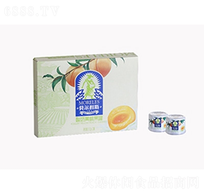 莫爾利斯盒裝酸奶黃桃罐頭休閑食品
