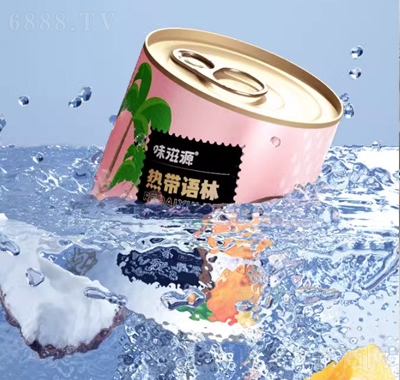 味滋源黃桃罐頭休閑食品水果罐頭代理