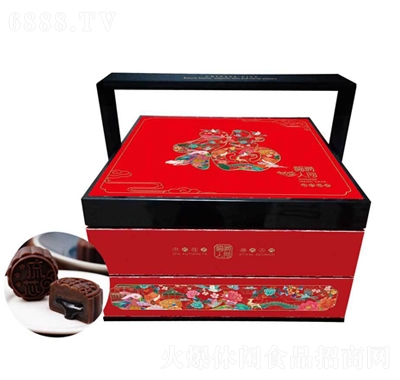 德輝月餅禮盒福滿人間糕