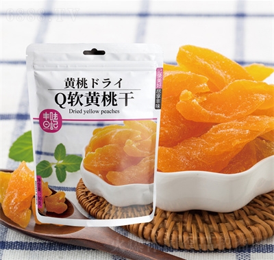 豐味日記蜜餞零食90g黃桃干