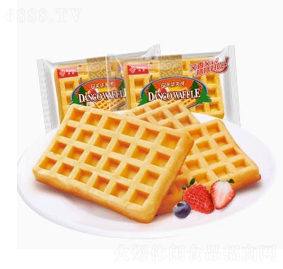 丹夫華夫餅早餐食品零食西式糕點(diǎn)3斤即時(shí)面包整箱