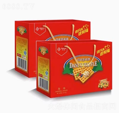 丹夫華夫餅早餐食品零食西式糕點(diǎn)原味面包